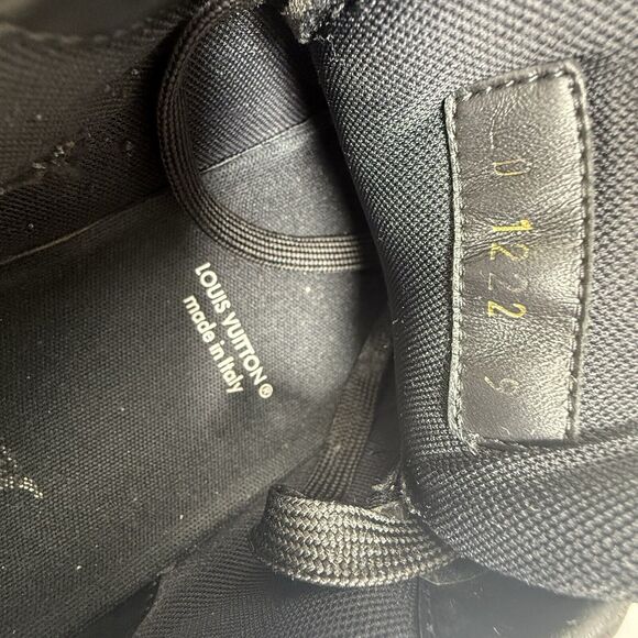Louis Vuitton LV Trainer Low 'Black Monogram' Sneakers – Size 9 US / 42 EU - Picture 9 of 10